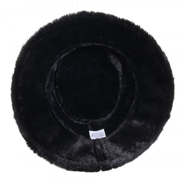 chapeau doublé fausse fourrure