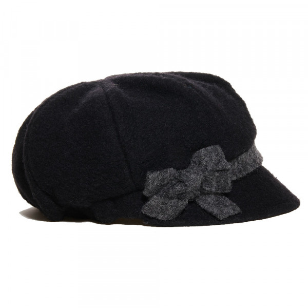 casquette gavroche femme noir