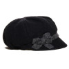 casquette gavroche femme noir