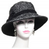 chapeau laine chevron