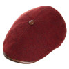 casquette laine 6 pans avec bouton