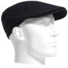 casquette plate 100% coton coloris noir