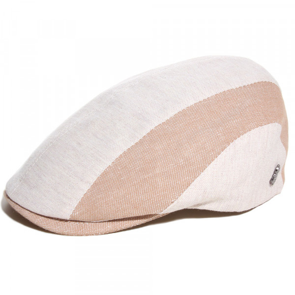 béret d'été lin beige
