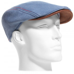 casquette coton canvas coloris jeans