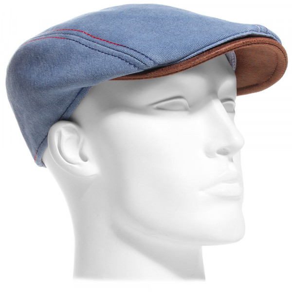 casquette coton canvas coloris jeans