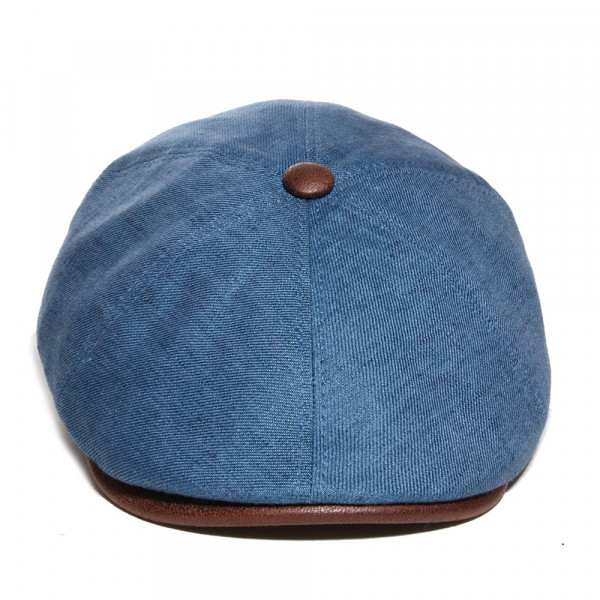 casquette lin 6 pans