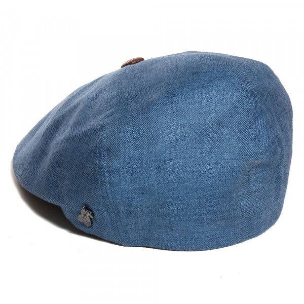casquette d'été en lin avec pins