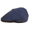 casquette coton bleu océan