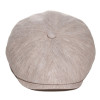 gavroche à 8 pans en lin beige