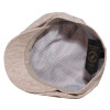 Doublure filet aéré de casquette gavroche en lin