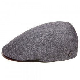 casquette plate grise
