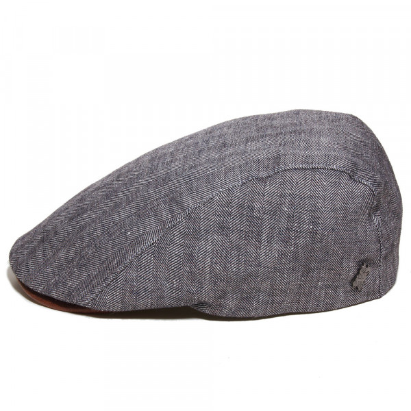 casquette plate grise