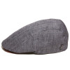 casquette plate grise