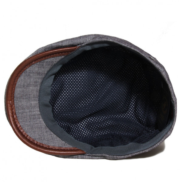 casquette doublée filet anti-transpiration