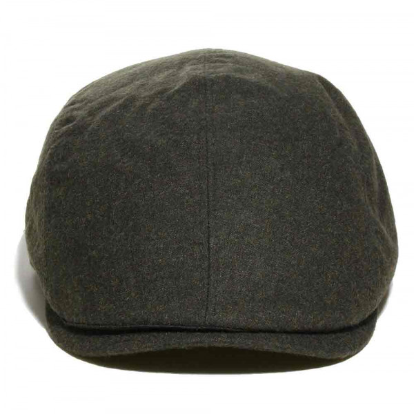 Face de casquette plate kaki waterproof