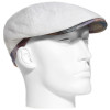 Béret lin et soie écru