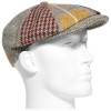 casquette gavroche en laine Harris Tweed