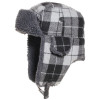 chapka enfant noir et gris