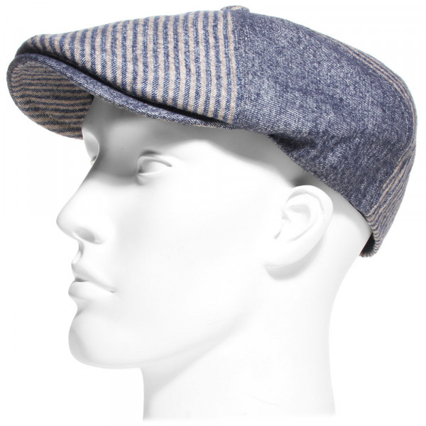 casquette mi saison bleu jeans
