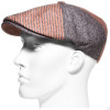casquette laine et coton mi-saison coloris taupe