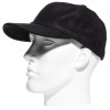 Casquette baseball en cuir nappa wax noir – Hats & Brothers