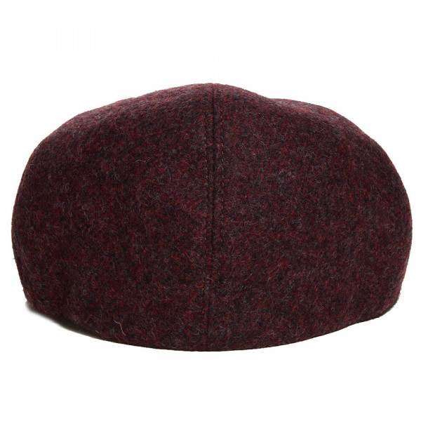 Arrière de casquette Oxford bordeaux