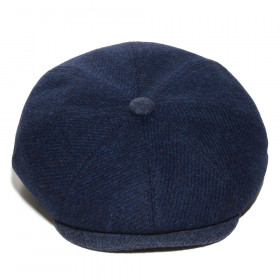 casquette en laine bicolore