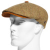 casquette Oxford Harris Tweed moutarde