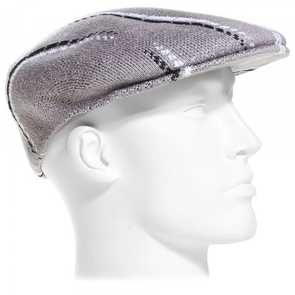 Casquette glitched 504 grise Kangol