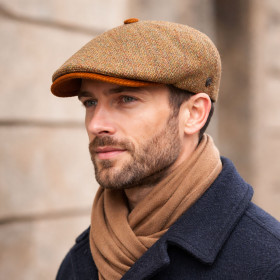 Casquette Oxford Harris Tweed Moutarde – Hats & Brothers