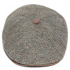 Dessus de casquette Oxford en Harris Tweed beige