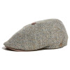 Profil de casquette Oxford beige en Harris Tweed