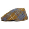 Casquette anglaise laine Harris Tweed vue de profil