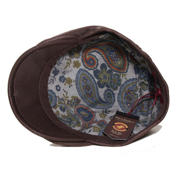 Doublure en coton fantaisie de la casquette Hats & Brothers