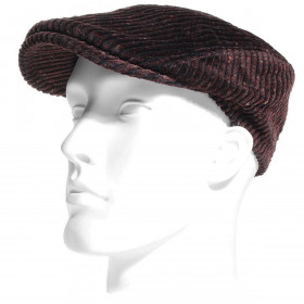 Casquette velours marron - Dario - Modissima