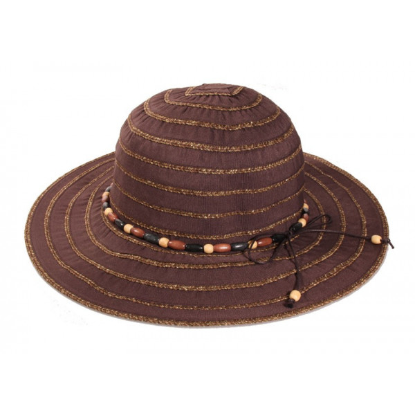 Chapeau Camille marron
