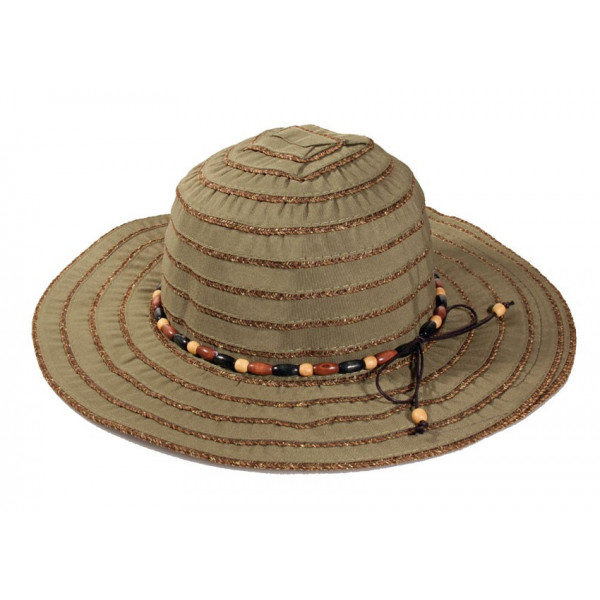 Chapeau Camille olive