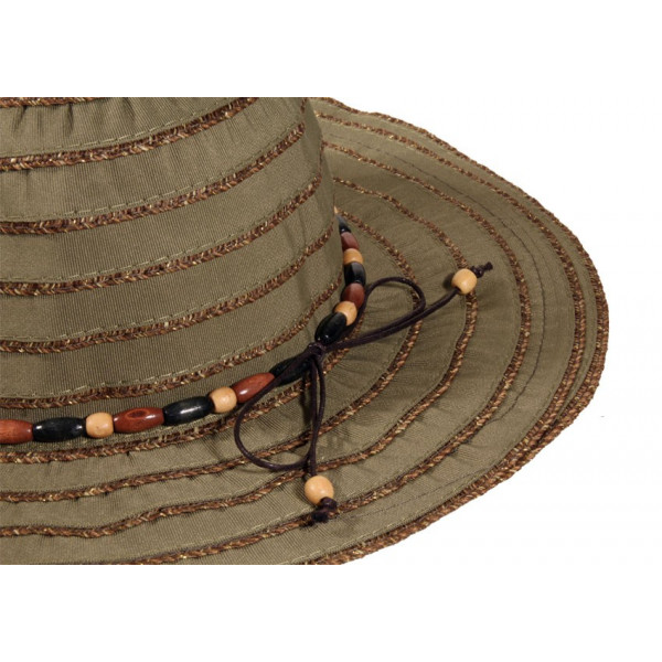Chapeau Camille olive