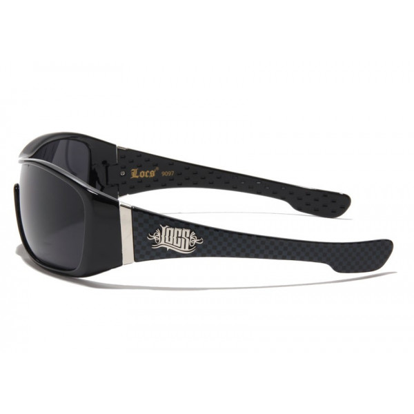Lunette de soleil Locs "Gangstas" damier