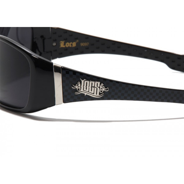 Lunette de soleil Locs "Gangstas" damier