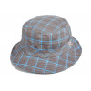 Bob enfant carreaux fantaisie gris