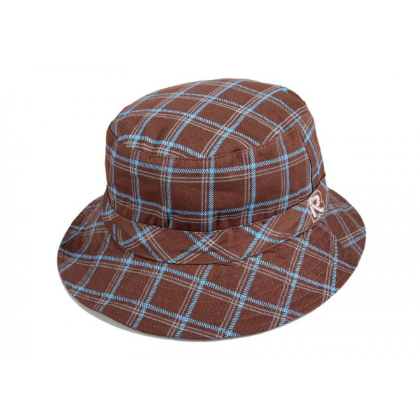 Bob enfant coton fantaisie marron