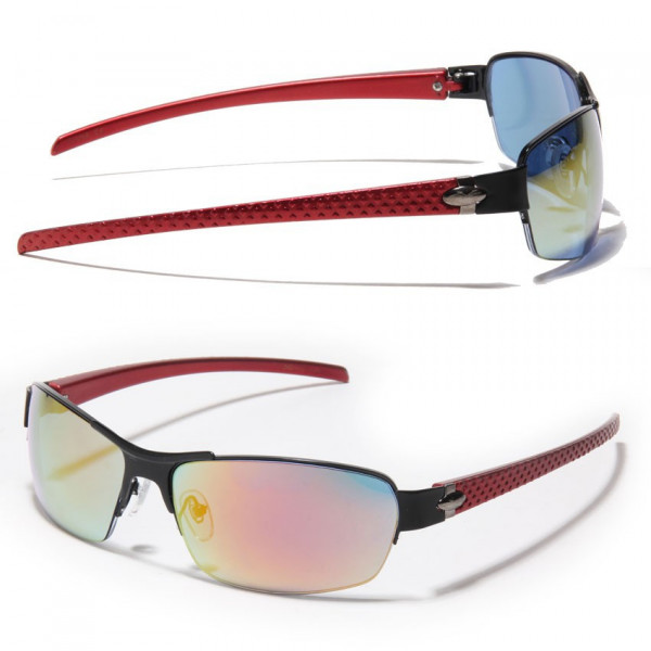 Lunette solaire sport rouge - XLOOP - 1360