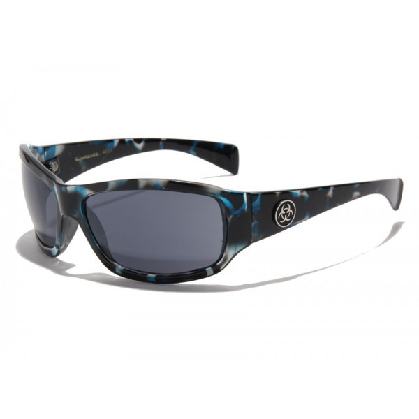 Lunette de soleil Biohazard Optics bleue