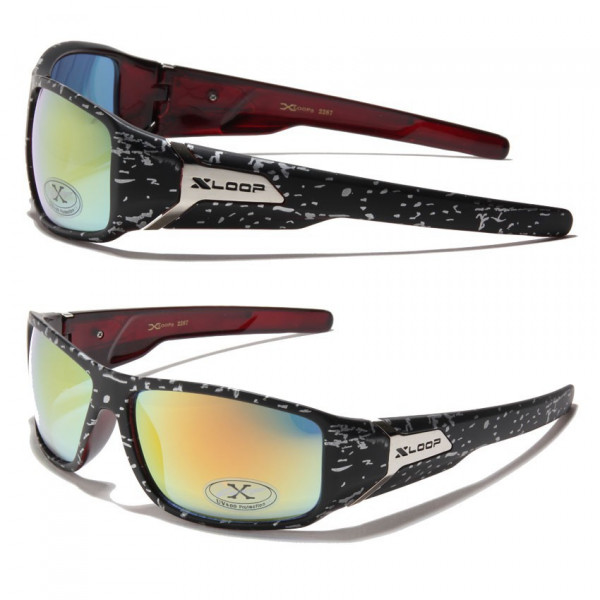 Lunette de soleil Xloop Jagger rouge