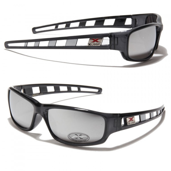 Xloop Running anthracite lentille miroir