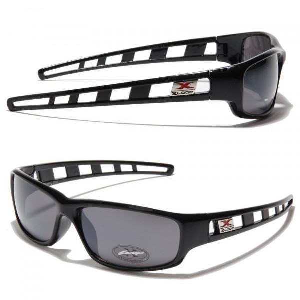 lunette de soleil plastique noir