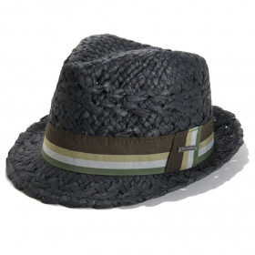 Chapeau paille noir
