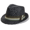 Chapeau paille noir