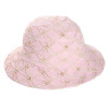 Chapeau paille rose